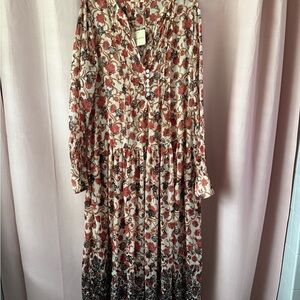 Free People Long Sleeve cover up